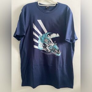 Men’s Batgirl T‑Shirt Large Dark Blue DC Comics Graphic Tee